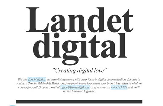 28 big typography websites