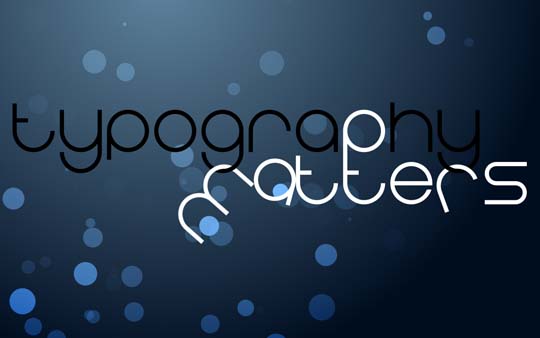 typography wallpaper