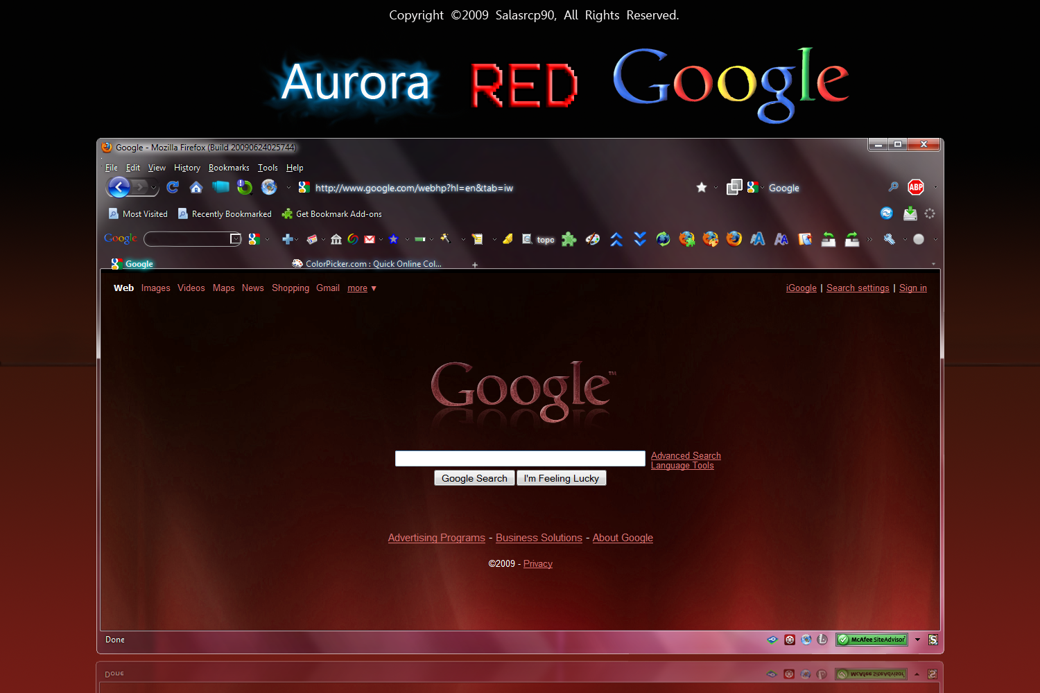 Aurora_RED_Google_by_salasrcp90