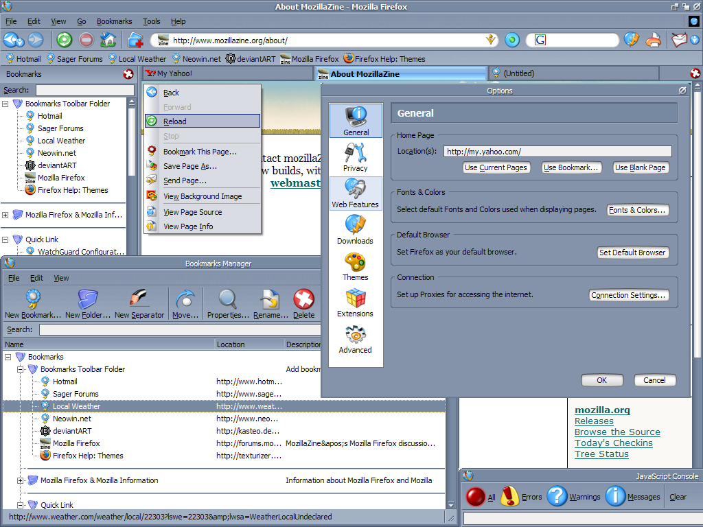 Charming Firefox theme (tabs on bottom) by maxxdogg on DeviantArt