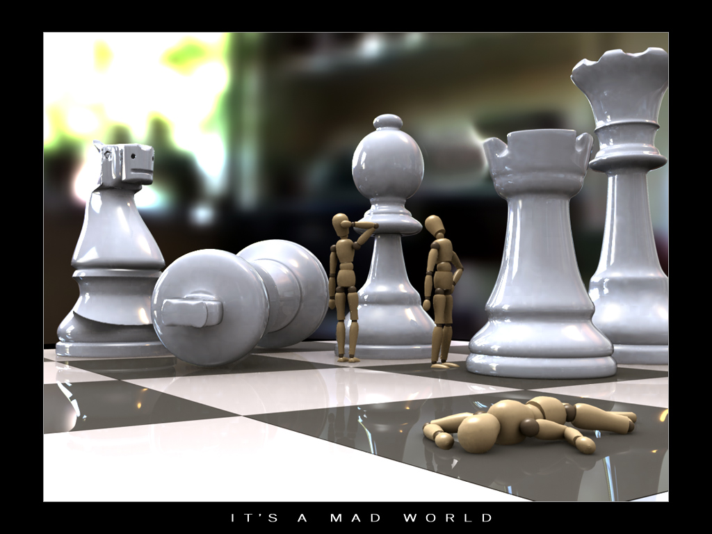 Chess Board HD Wallpaper - WallpaperFX