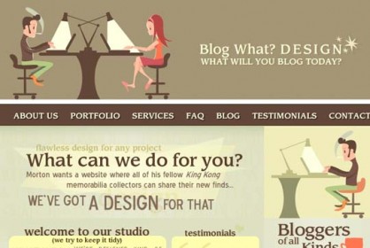 45 Cool Websites Using Character Illustrations - Designbeep