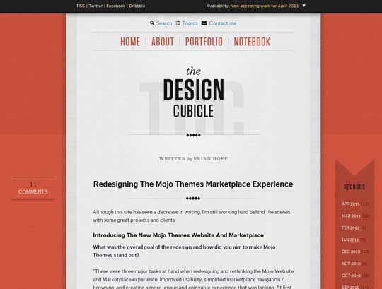 evolution of design blogs