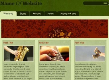 60 Modern and Professional Looking yet Free XHTML/CSS Website Templates ...