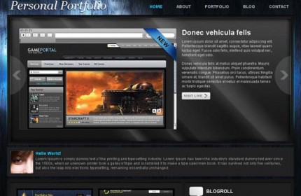 60 Modern and Professional Looking yet Free XHTML/CSS Website Templates ...