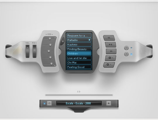 inspirational application interfaces