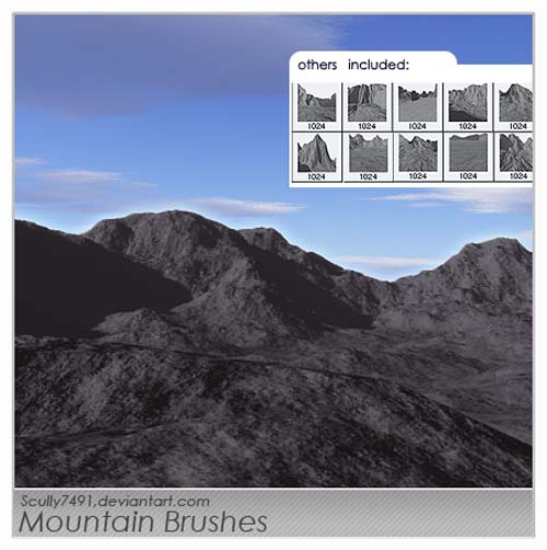 adobe photoshop mountain brushes free download