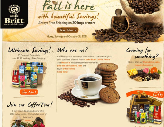 coffee websites