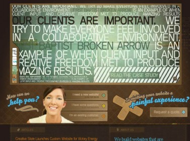 Brown in Web Design! 40 Beautiful Examples for Inspiration - Designbeep
