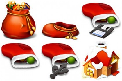 28 Beautiful and Free Christmas Icon Sets for Designers | Designbeep