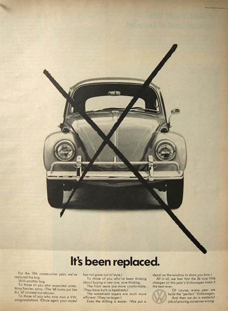 Remembering The Beetle 30 Volkswagen Ads From The 1960s Designbeep