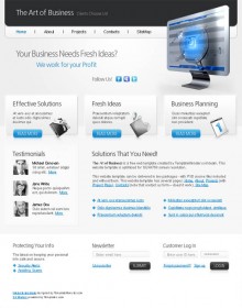 23 Free HTML5 Website Templates - Designbeep