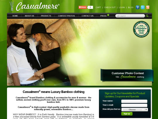 green websites