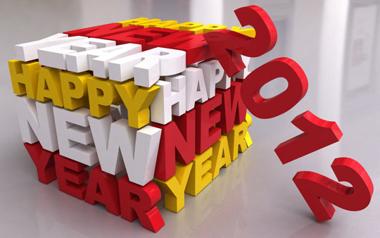 2012 new year wallpapers