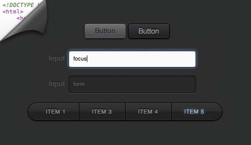 css3 animated button