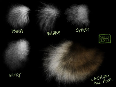 animal hair brush photoshop free download