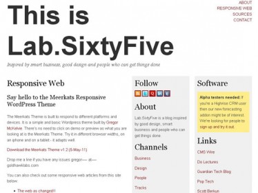 28 Free Responsive Wordpress Themes - Designbeep