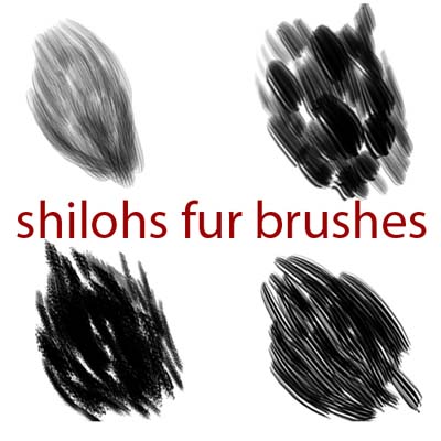 15 Sets of Free Fur Photoshop Brushes - Designbeep