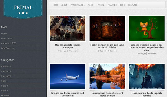 clean minimal wordpress themes 2012