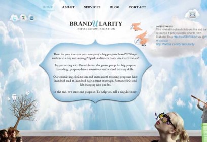 Blue in Web Design! 50 Beautiful Examples for Inspiration - Designbeep