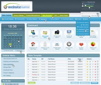 Free and Premium Customizable CSS/HTML Admin Templates - Designbeep