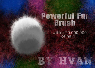 photoshop fur brushes