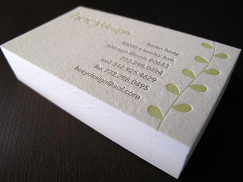 minimalist business cards