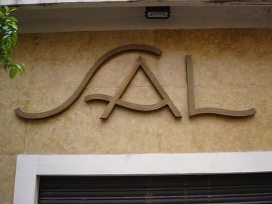 urban typography barcelona