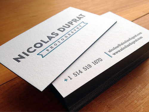 minimalist business cards