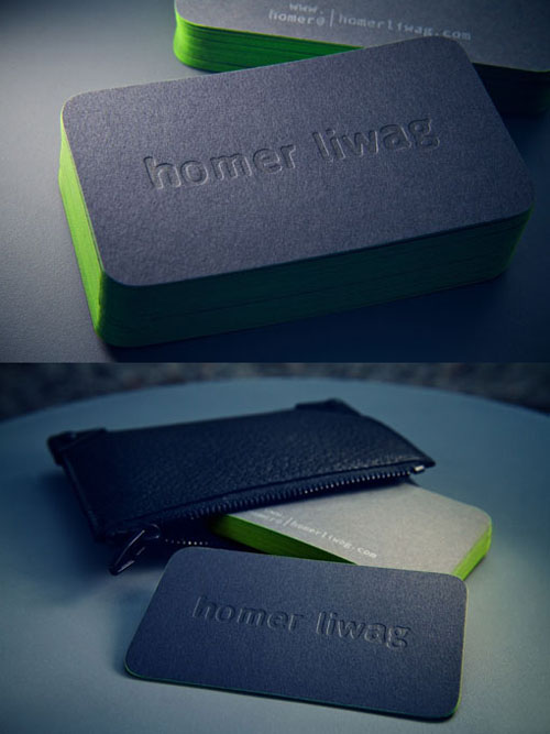 minimalist business cards