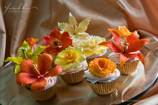 decorated cupcakes