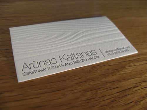 minimalist business cards