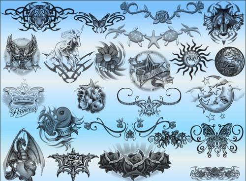 photoshop tattoo brushes