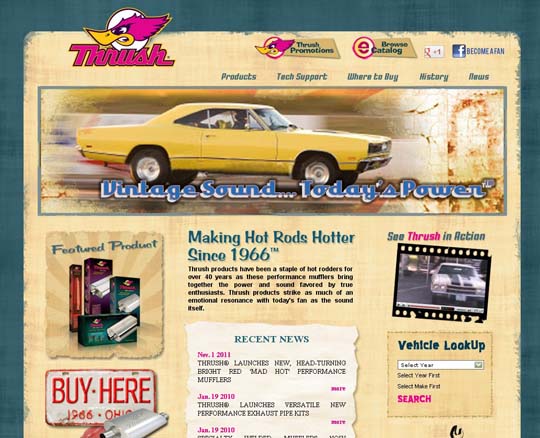 retro websites