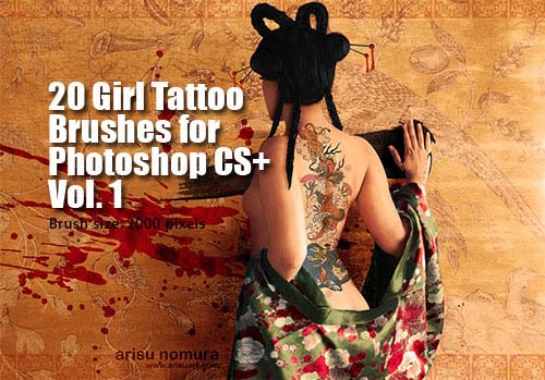 photoshop tattoo brushes