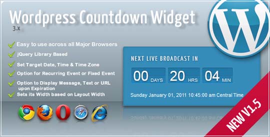 jquery countdown plugins