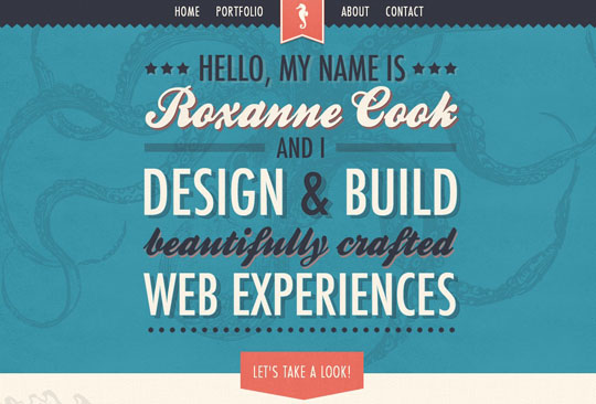 one page html5 websites