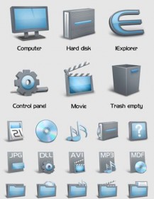 A Round up Of Highly Detailed Free Technology Related Icons - Designbeep