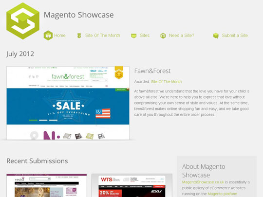 magento showcase