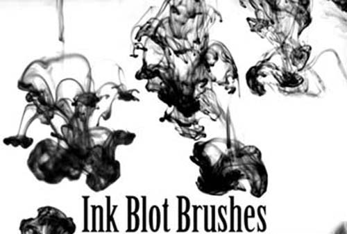 ink and watercolor photoshop brushes