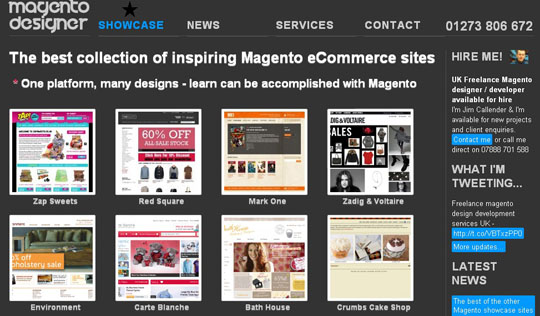 magento showcase