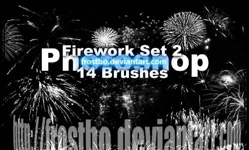 photoshop fireworks brushes