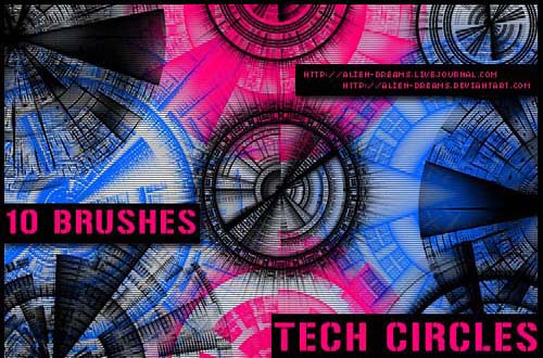 photoshop circle brushes