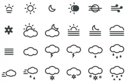 tango weather iconset tango weather iconset