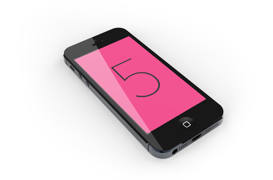 iphone 5c psd