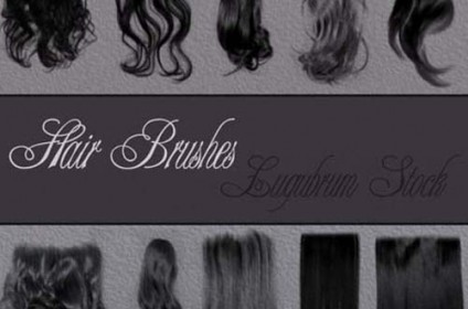 100+ Free Hair Brushes For Photoshop Users - Designbeep