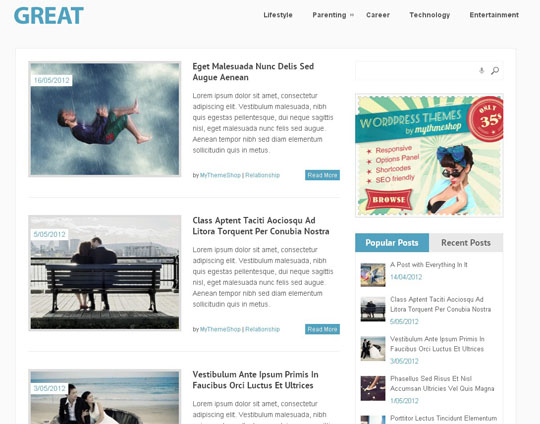 best free responsive wordpress themes 2012