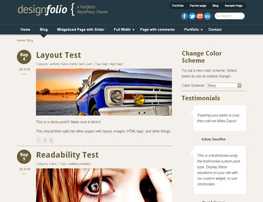 best free responsive wordpress themes 2012