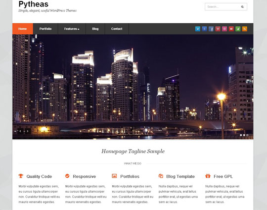 best free responsive wordpress themes 2012