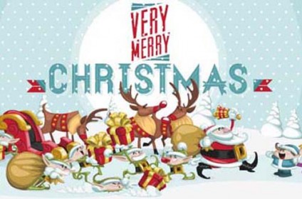 62 Free Colorful Christmas Vector Graphics For Designers - Designbeep